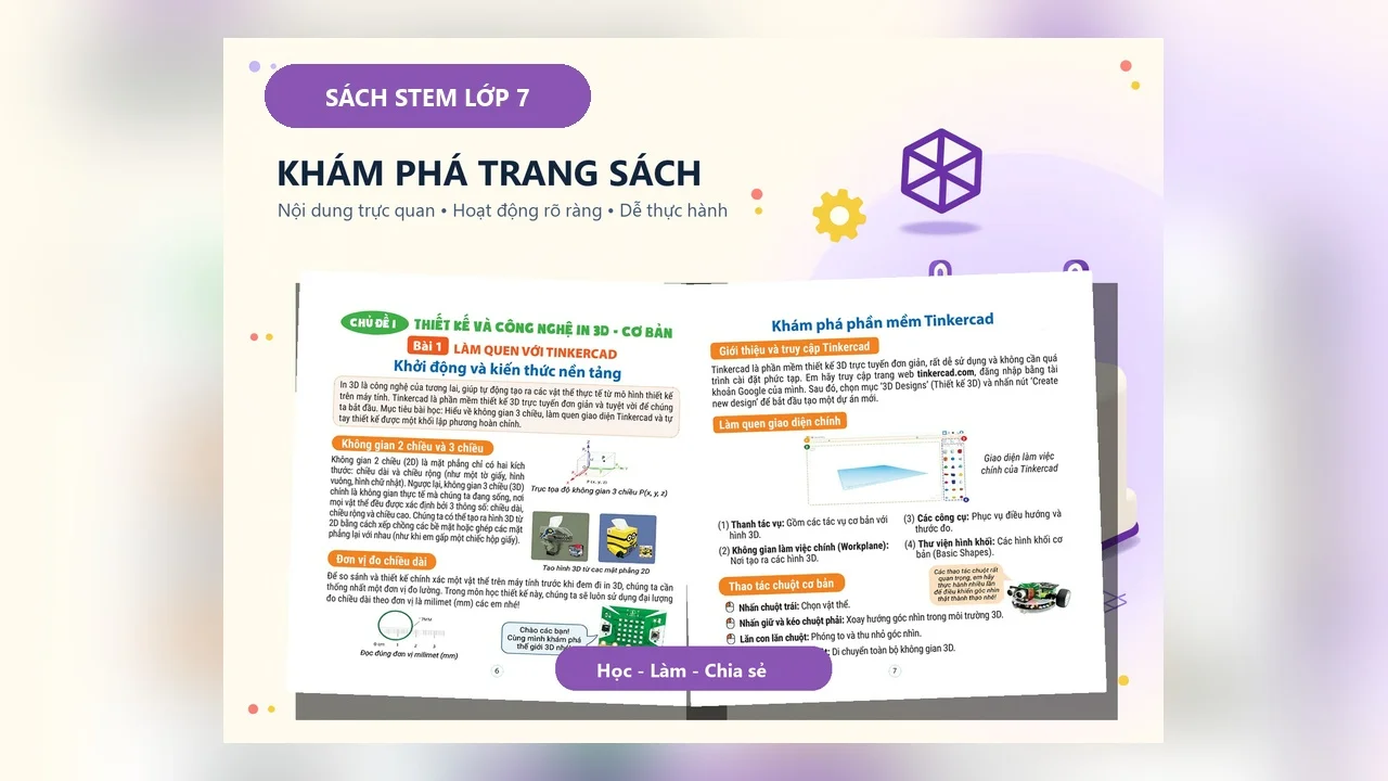 Sách STEM Lớp 7 - Học STEAM Cùng Robot — ảnh 3