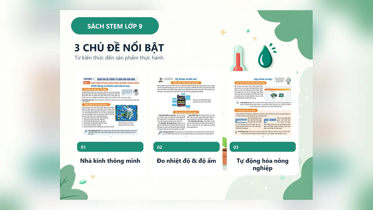 Sách STEM Lớp 9 - Học STEAM Cùng Robot — ảnh 2