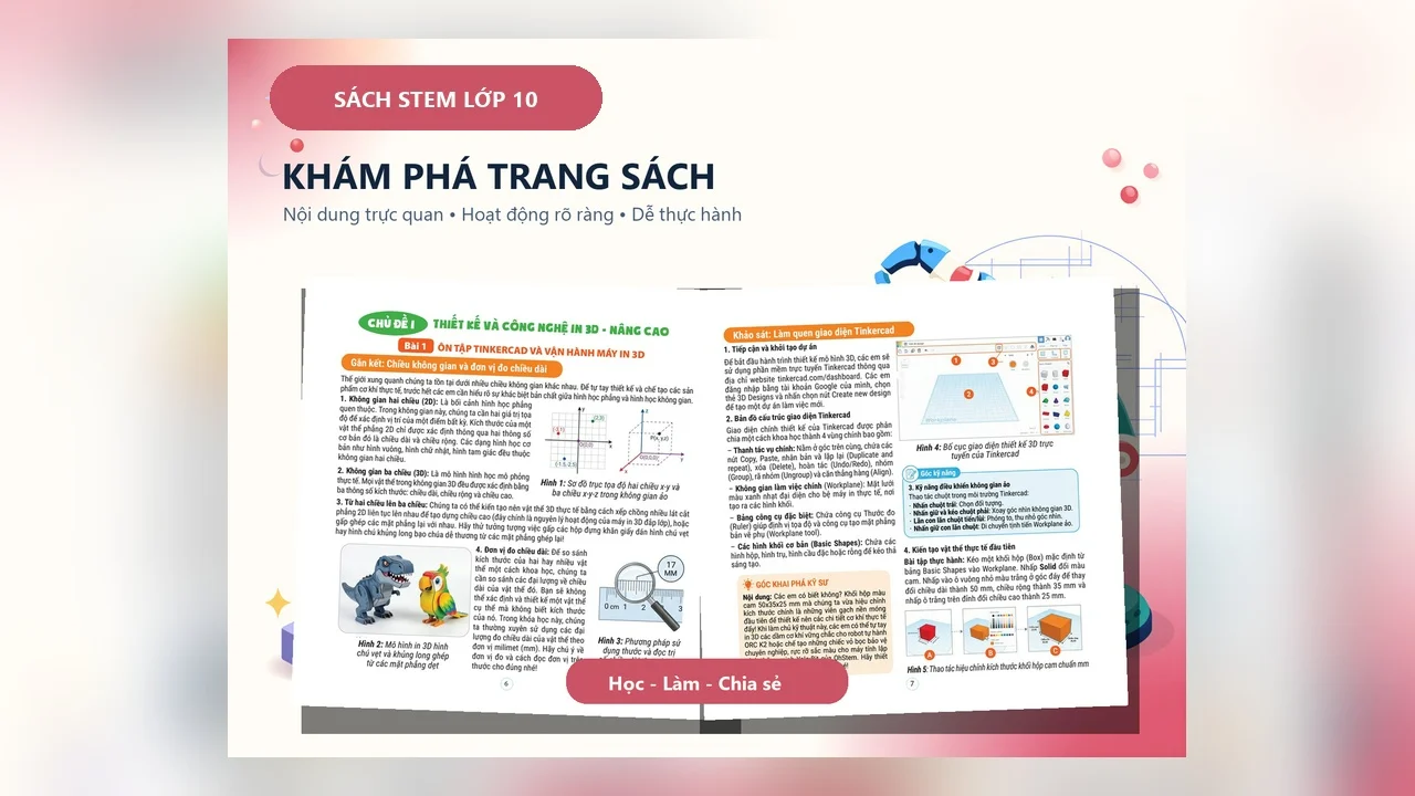 Sách STEM Lớp 10 - Học STEAM Cùng Robot — ảnh 3