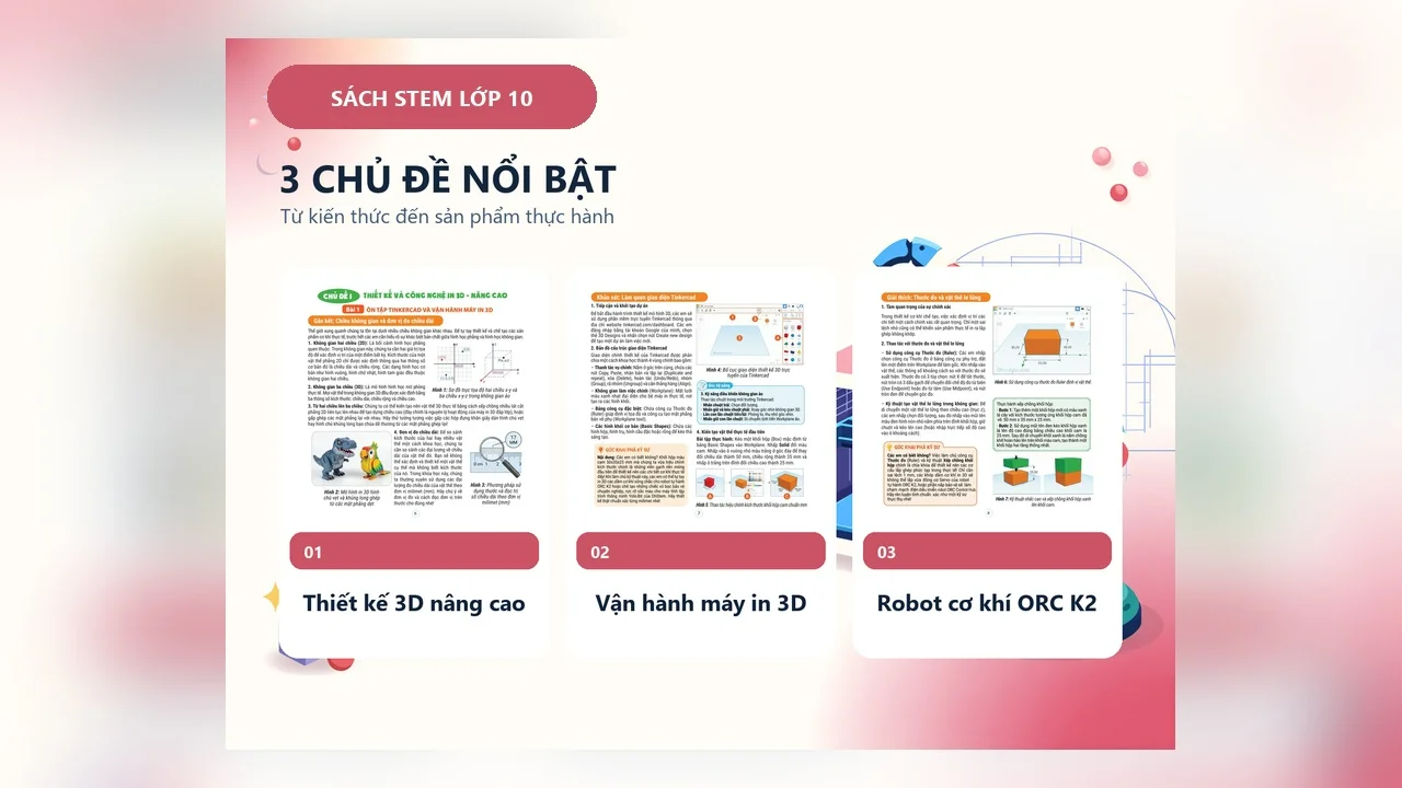 Sách STEM Lớp 10 - Học STEAM Cùng Robot — ảnh 2