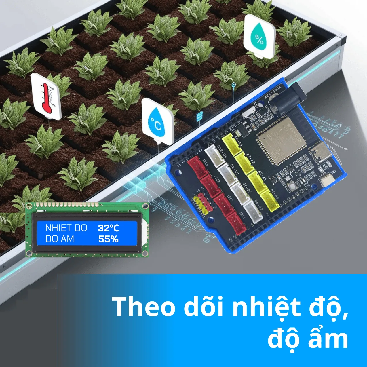 Bộ kit STEM chủ đề Nông nghiệp nhà kính — ảnh 7
