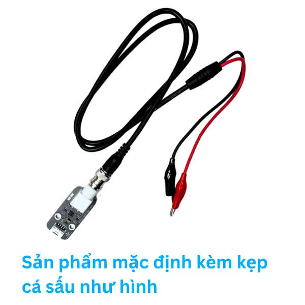Module cảm biến dòng điện INA219 (Kèm dây tín hiệu, kẹp cá sấu và hộp) — ảnh 2