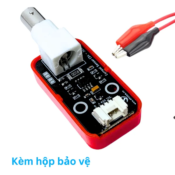 Module cảm biến dòng điện INA219 (Kèm dây tín hiệu, kẹp cá sấu và hộp) — ảnh 3