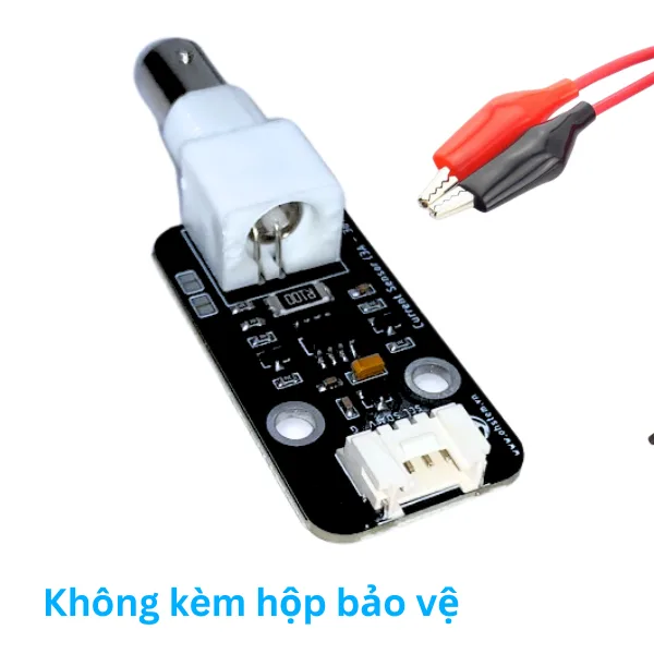 Module cảm biến dòng điện INA219 (Kèm dây tín hiệu, kẹp cá sấu và hộp) — ảnh 4