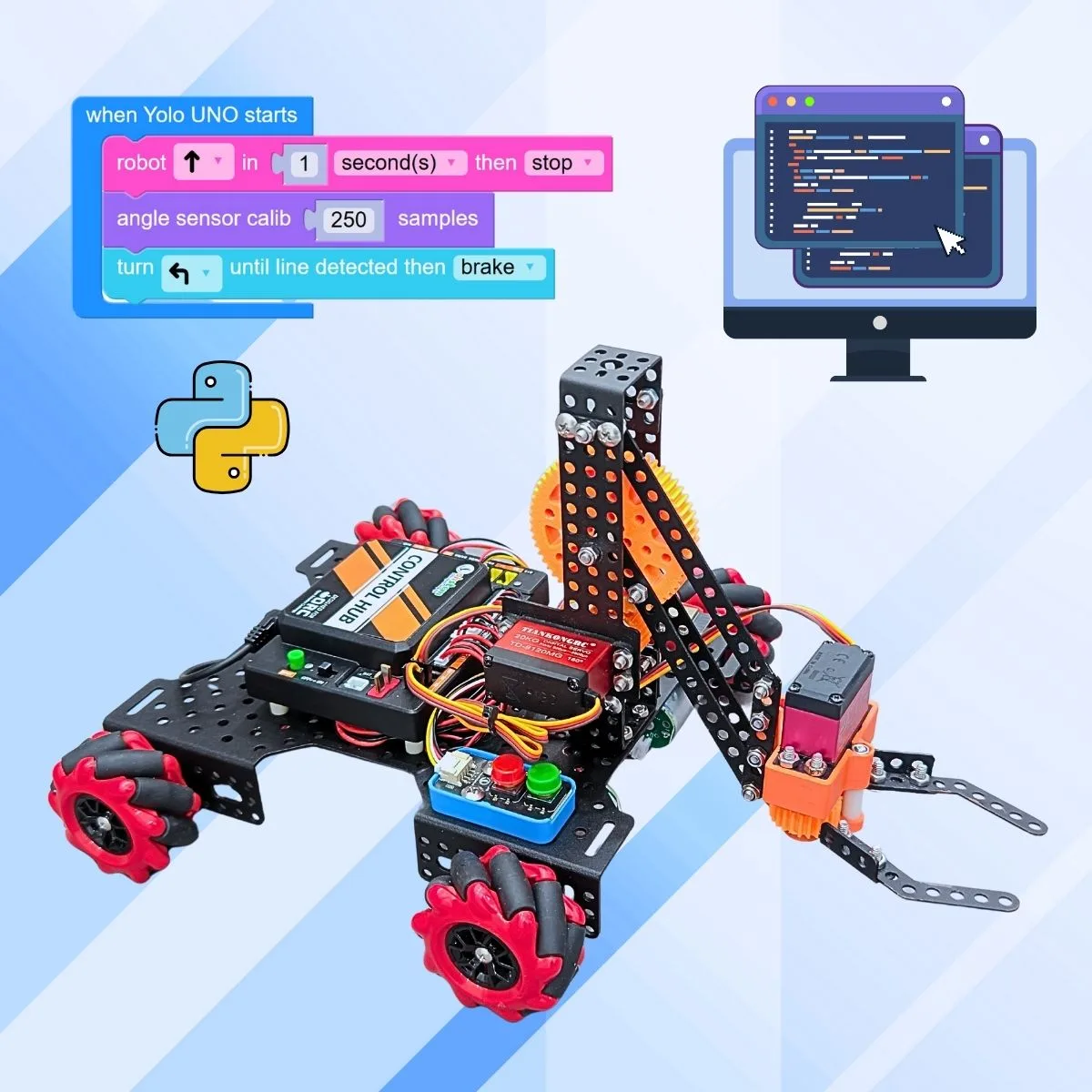 Kit Robot STEM sáng tạo và thi đấu ORC K2 Starter Kit — ảnh 2