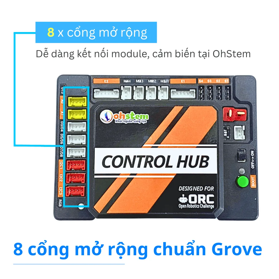 Kit Robot STEM sáng tạo và thi đấu ORC K2 Starter Kit — ảnh 5