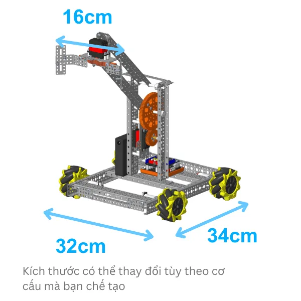 Kit Robot STEM sáng tạo và thi đấu ORC K3 Starter Kit — ảnh 10