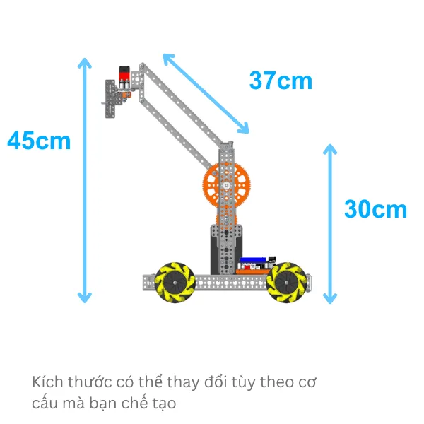 Kit Robot STEM sáng tạo và thi đấu ORC K3 Starter Kit — ảnh 9