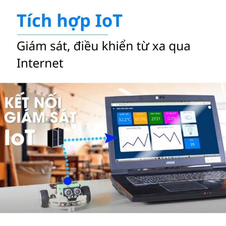 Robot giáo dục STEM Rover V2 — ảnh 4
