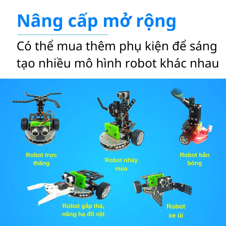 Robot giáo dục STEM Rover V2 — ảnh 8