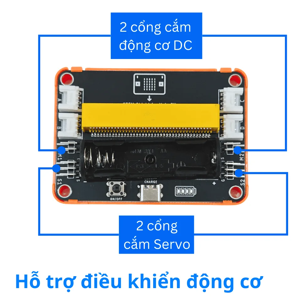 STEM Kit Shield dùng cho Yolo:Bit — ảnh 3