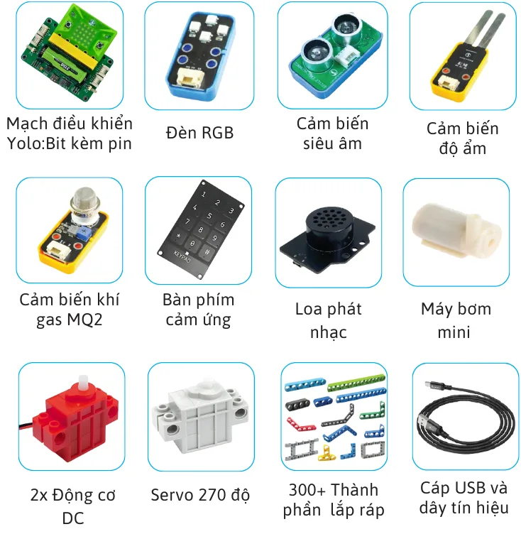 Kit lắp ráp dự án sáng tạo STEM Starter Kit — ảnh 11