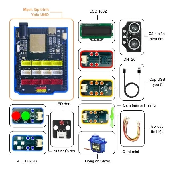 Bộ kit học lập trình Arduino Starter Kit — ảnh 6