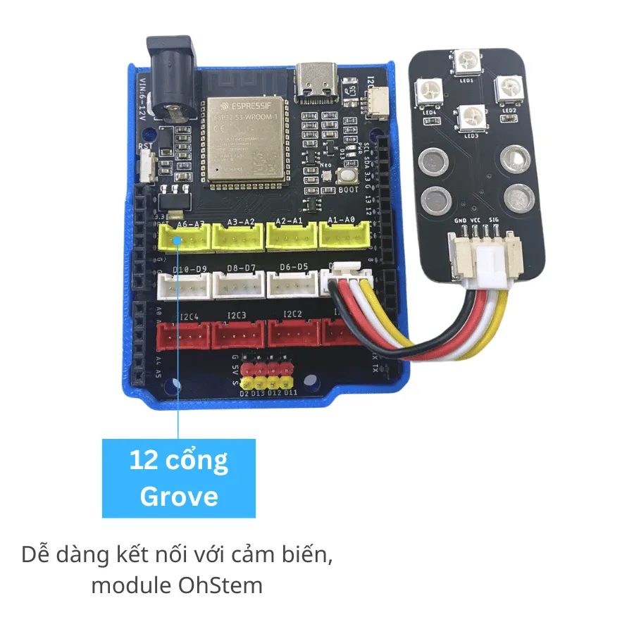 Yolo UNO – Mạch Arduino lập trình IoT và AI — ảnh 3