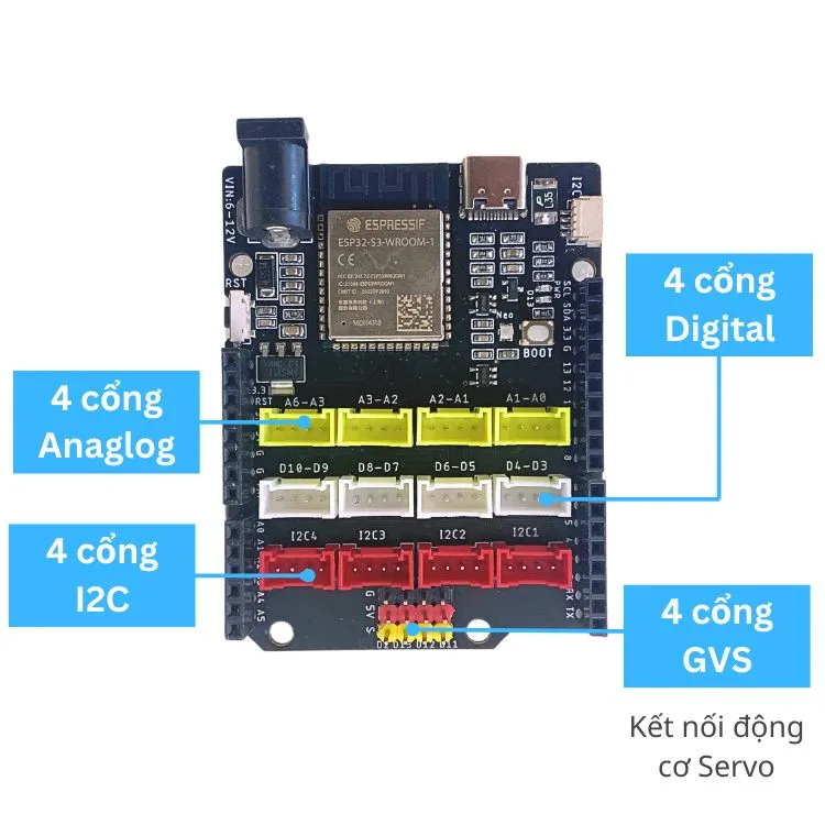 Yolo UNO – Mạch Arduino lập trình IoT và AI — ảnh 4