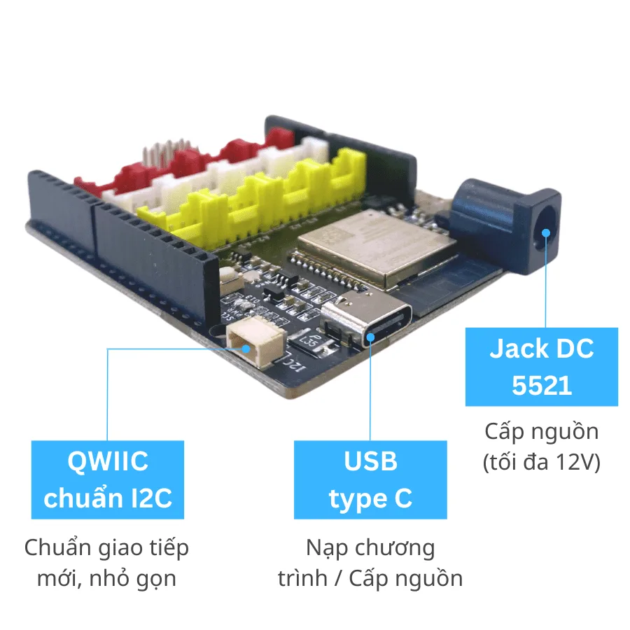 Yolo UNO – Mạch Arduino lập trình IoT và AI — ảnh 5