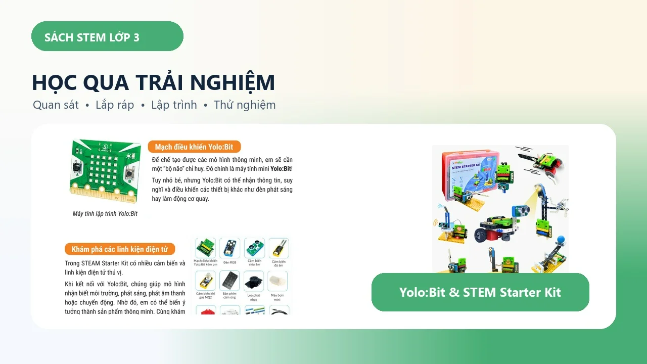 Sách STEM Lớp 3 - Học STEAM Cùng Robot — ảnh 4