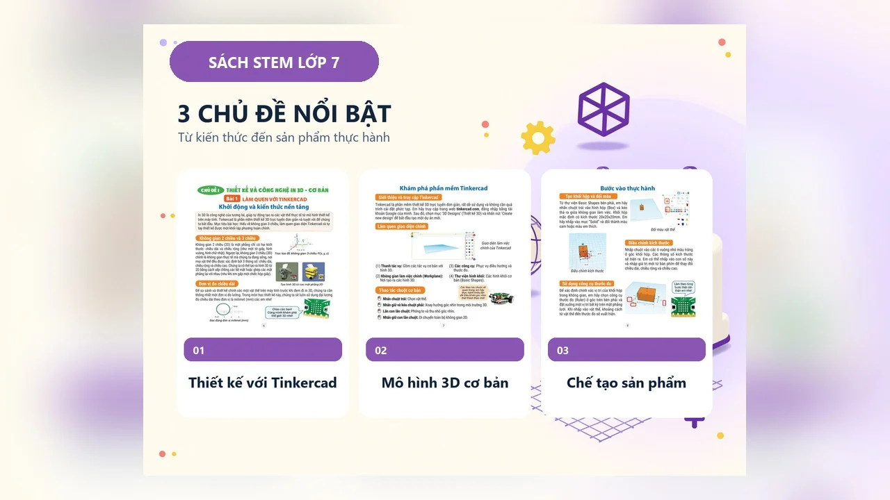 Sách STEM Lớp 7 - Học STEAM Cùng Robot — ảnh 2
