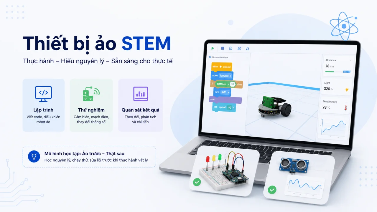 Thiết bị ảo STEM là gì? Dự án STEM ảo trên OhStem App Thiết bị ảo STEM là gì? Dự án STEM ảo trên OhStem App